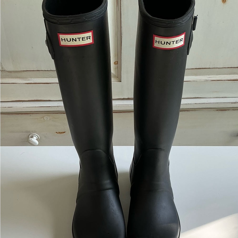 Hunter Original Side Adjustable Wellies Sz 37/6 - Picture 6 of 16